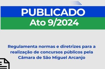 ATO Nº 9, DE 16 DE DEZEMBRO DE 2024