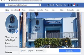 Câmara Municipal suspende perfis nas redes sociais durante período eleitoral