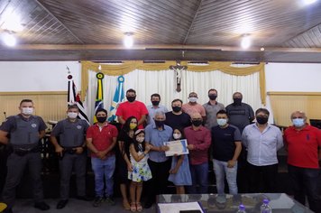 Câmara Municipal de São Miguel Arcanjo concede homenagem e Moção de Aplausos a Policial Militar