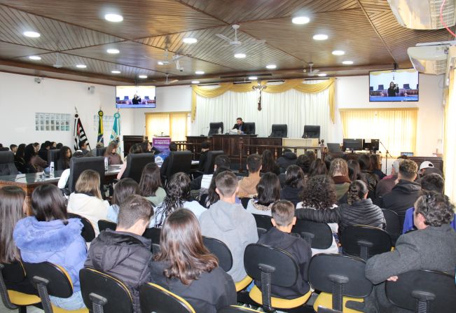 Vereadores votam Indicações e Requerimentos apresentados pelos Jovens Vereadores da Escola do Parlamento