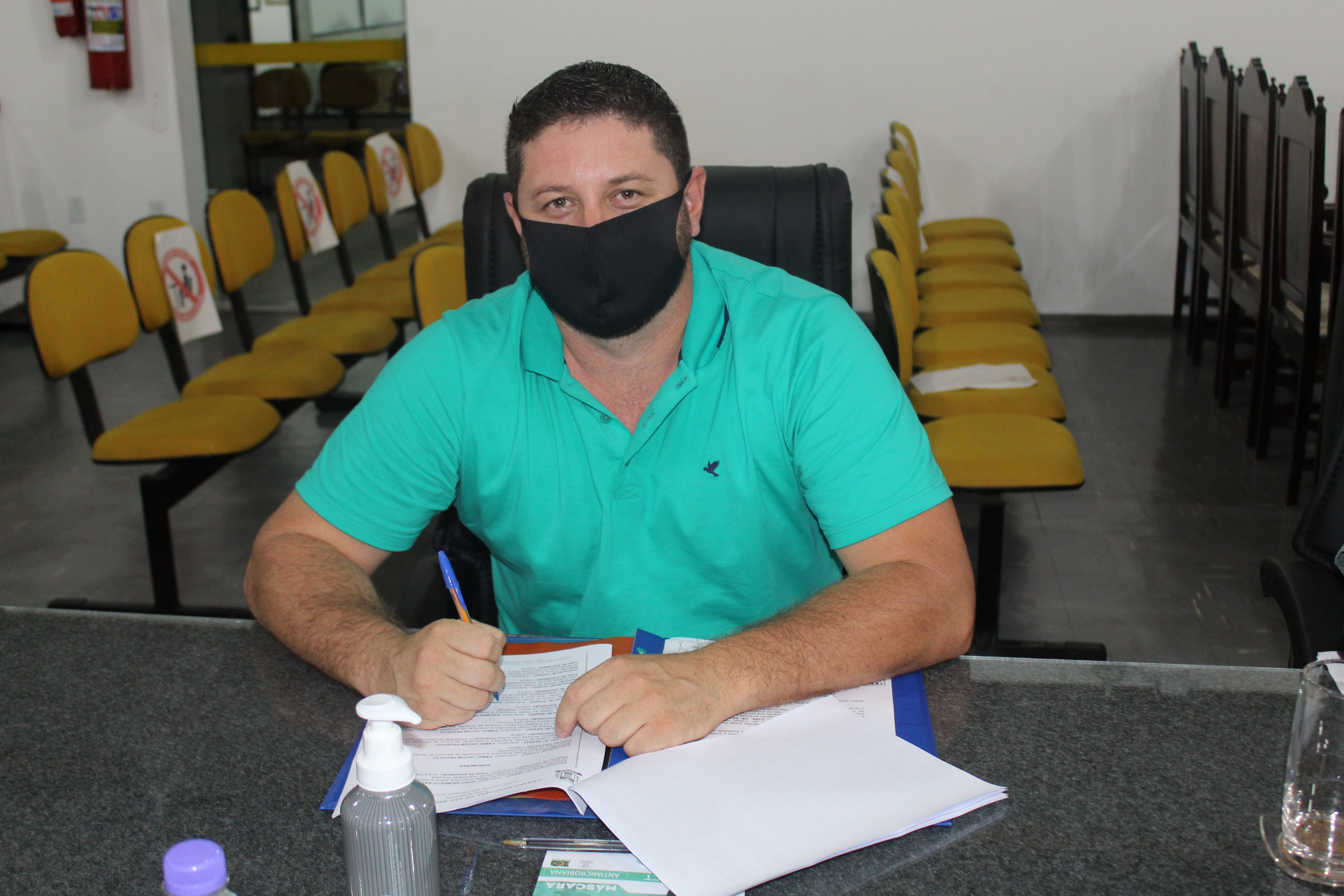 Vereador Cláudio Miguel propõe indicações para melhorias ambientais no município