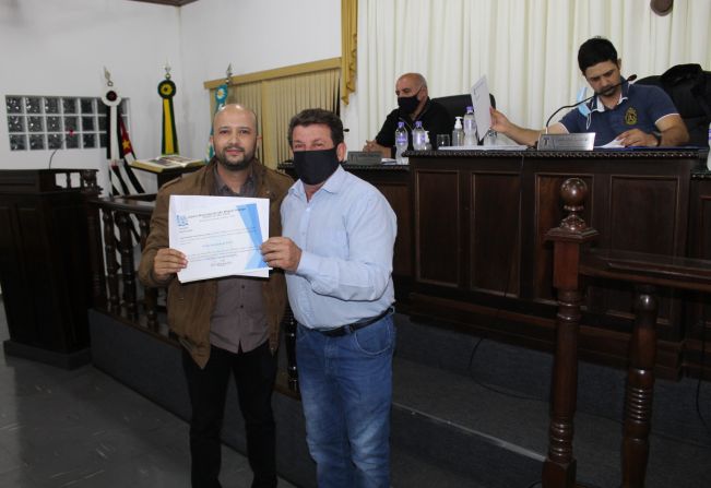 Vereador faz Moção para homenagear Secretário de Obras de São Miguel Arcanjo
