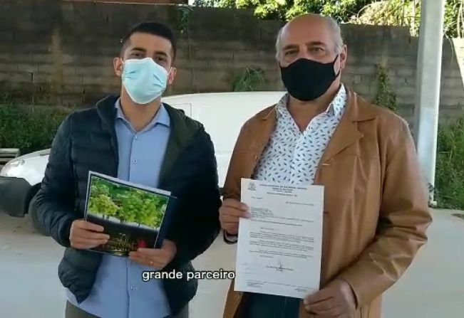 Vereador encontra Deputado Estadual para pedir verbas para São Miguel Arcanjo