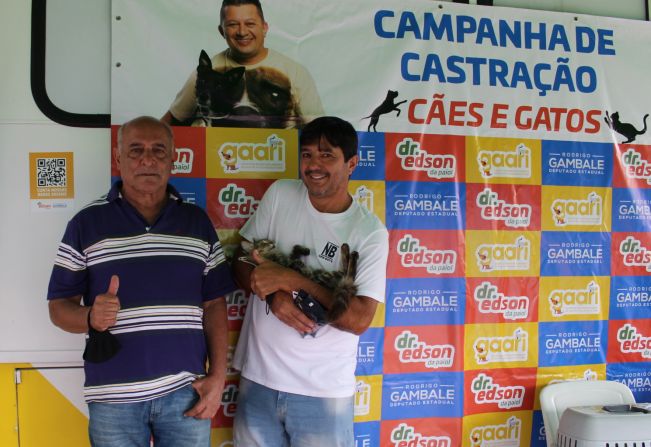 Mutirão de Castração Gratuita em São Miguel Arcanjo