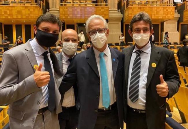 Vereador Conquista Meio Milhão de Reais para infraestrutura com Deputado Estadual Edson Giriboni