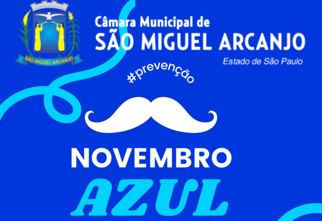 Novembro Azul mês de conscientização e prevenção do câncer de próstata