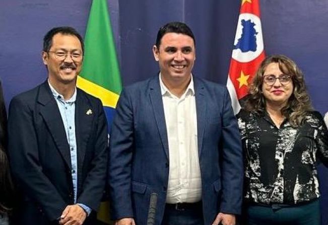 Vereadores participam do Encontro do Fortalecimento do Parlamento Jovem e do Protagonismo Juvenil