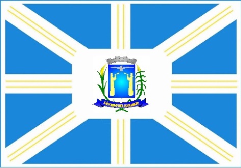 Bandeira do município de São Miguel Arcanjo